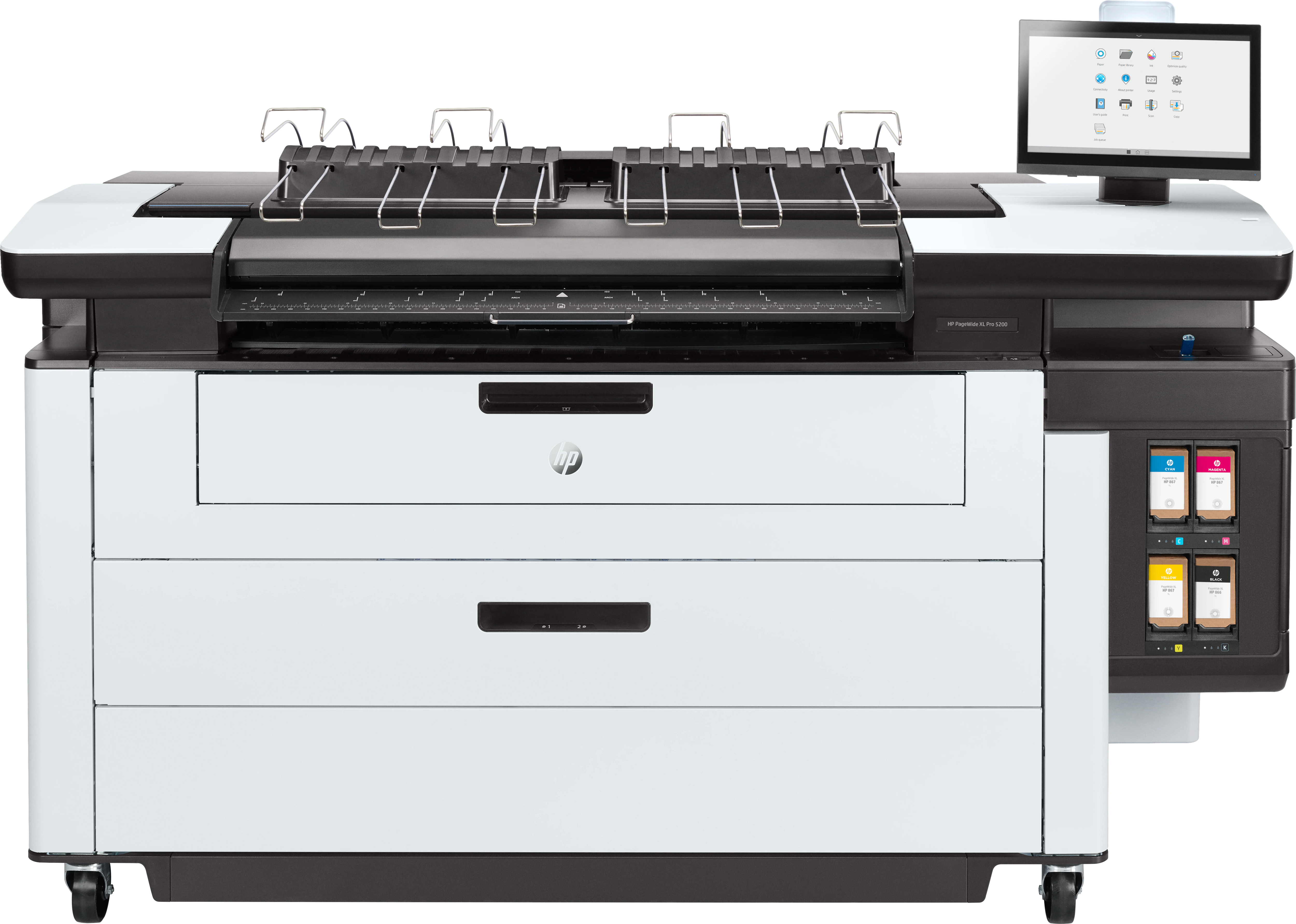 Промыка печатающей головки HP PageWide XL 5200